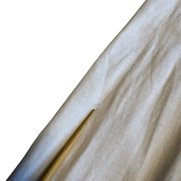 Polo Ralph Lauren Polo Long Sleeve Pocket T Shirt Off White Custom Fit Medium - Picture 3 of 9